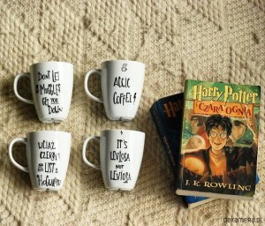 ZESTAW 4 KUBKÓW HARRY POTTER